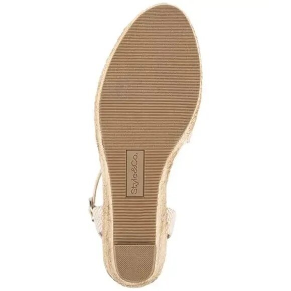 Style & Co Women's Mailena Wedge Espadrille Sandals - Picture 5 of 5